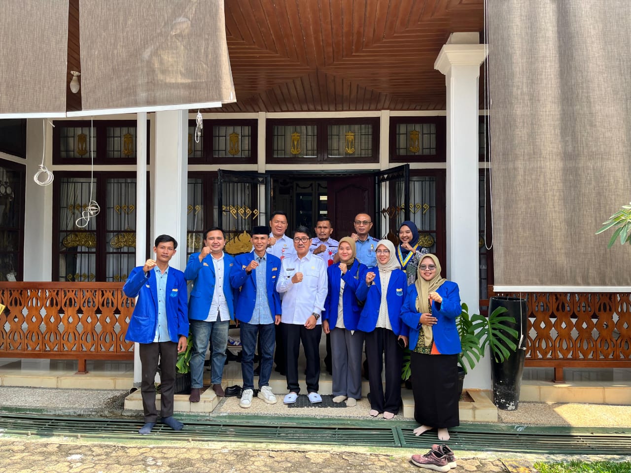 Audiensi PKC PMII Lampung dengan Bupati Lampung Utara