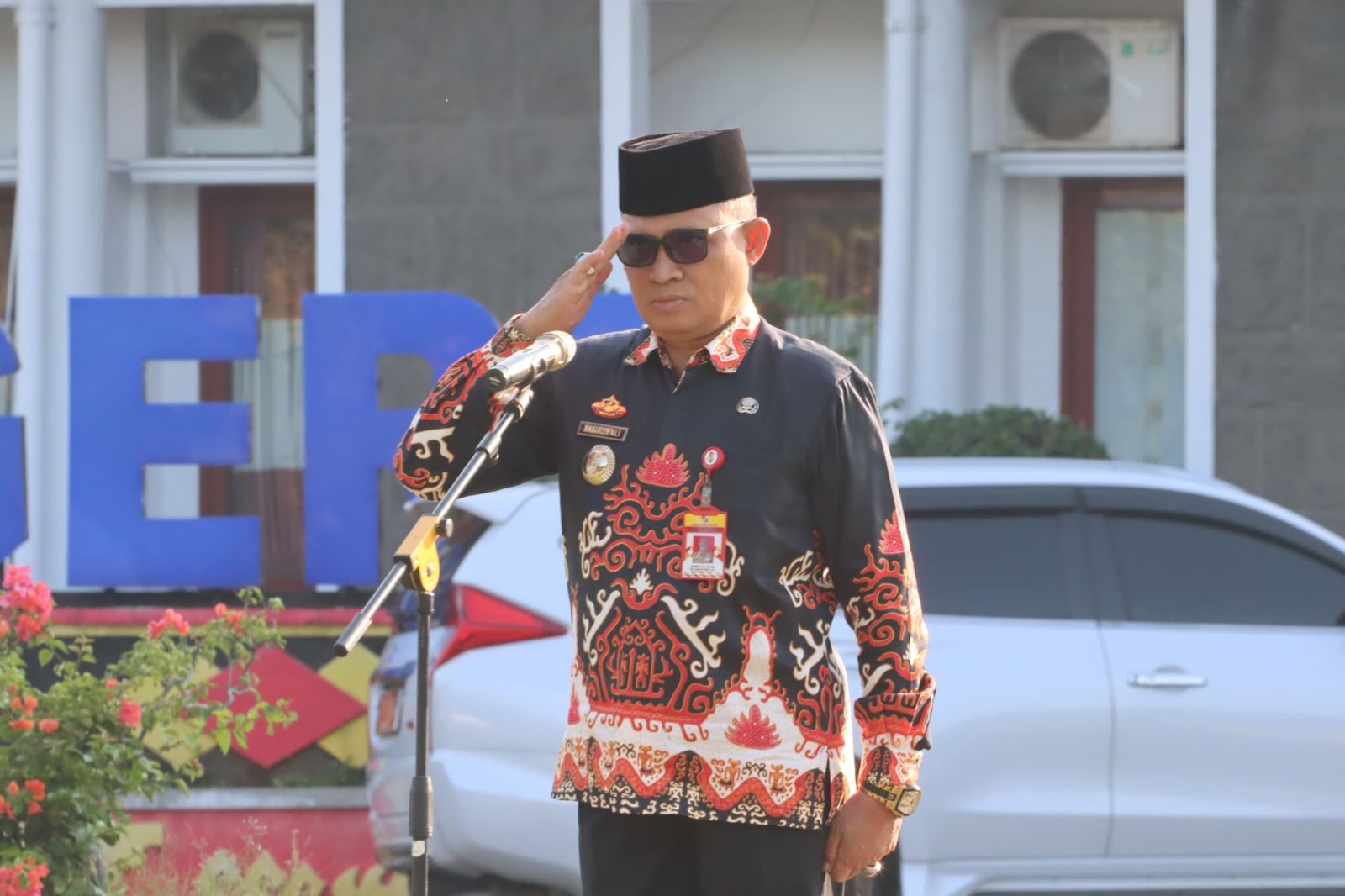 Basirun Ali Nahkodai Satpol PP Lampung Utara di Akhir Masa Bhakti