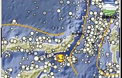 Breaking News: Gempa Terkini 6,2 magnitudo Guncang Bolaanguki Sulut