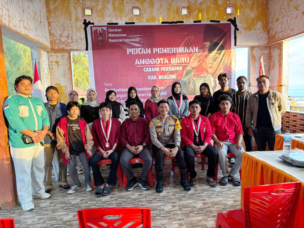 PPAB GMNI Cabang Persiapan Boalemo Sukses, Tegaskan Arah Kaderisasi Ideologis