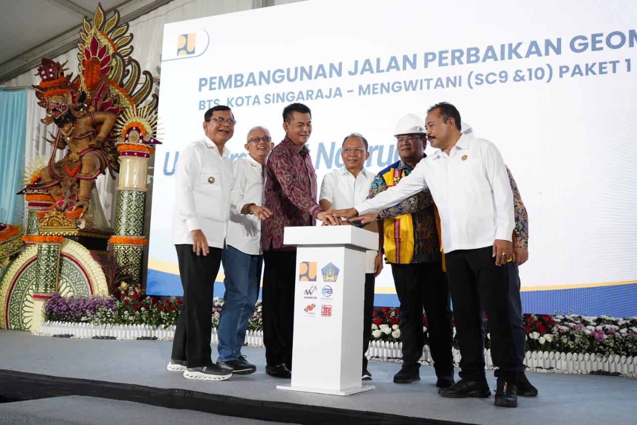 Pembangunan Titik 9 dan 10 Dimulai, Koster Geber Penuntasan Jalan Shortcut Singaraja–Mengwitani