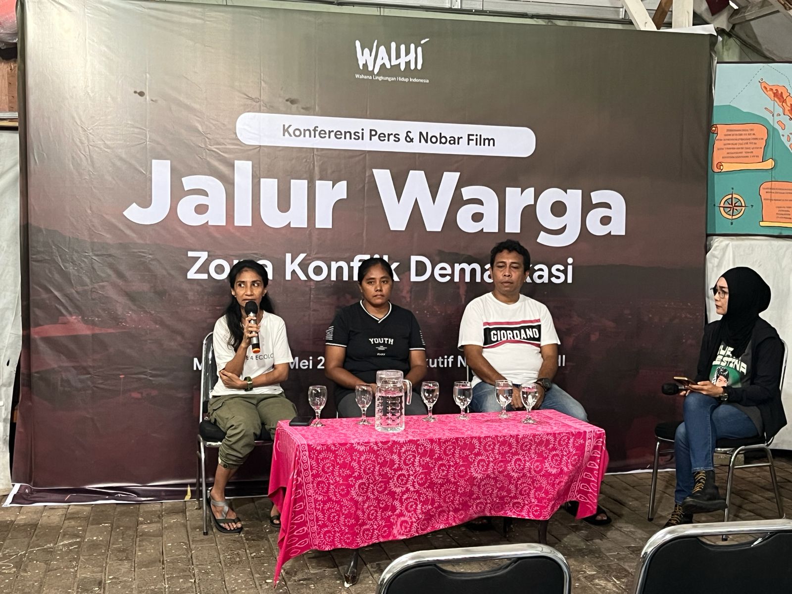 Film “Jalur Warga: Zona Konflik Garis Demarkasi” Bongkar Dampak Tambang Nikel di Pulau Obi