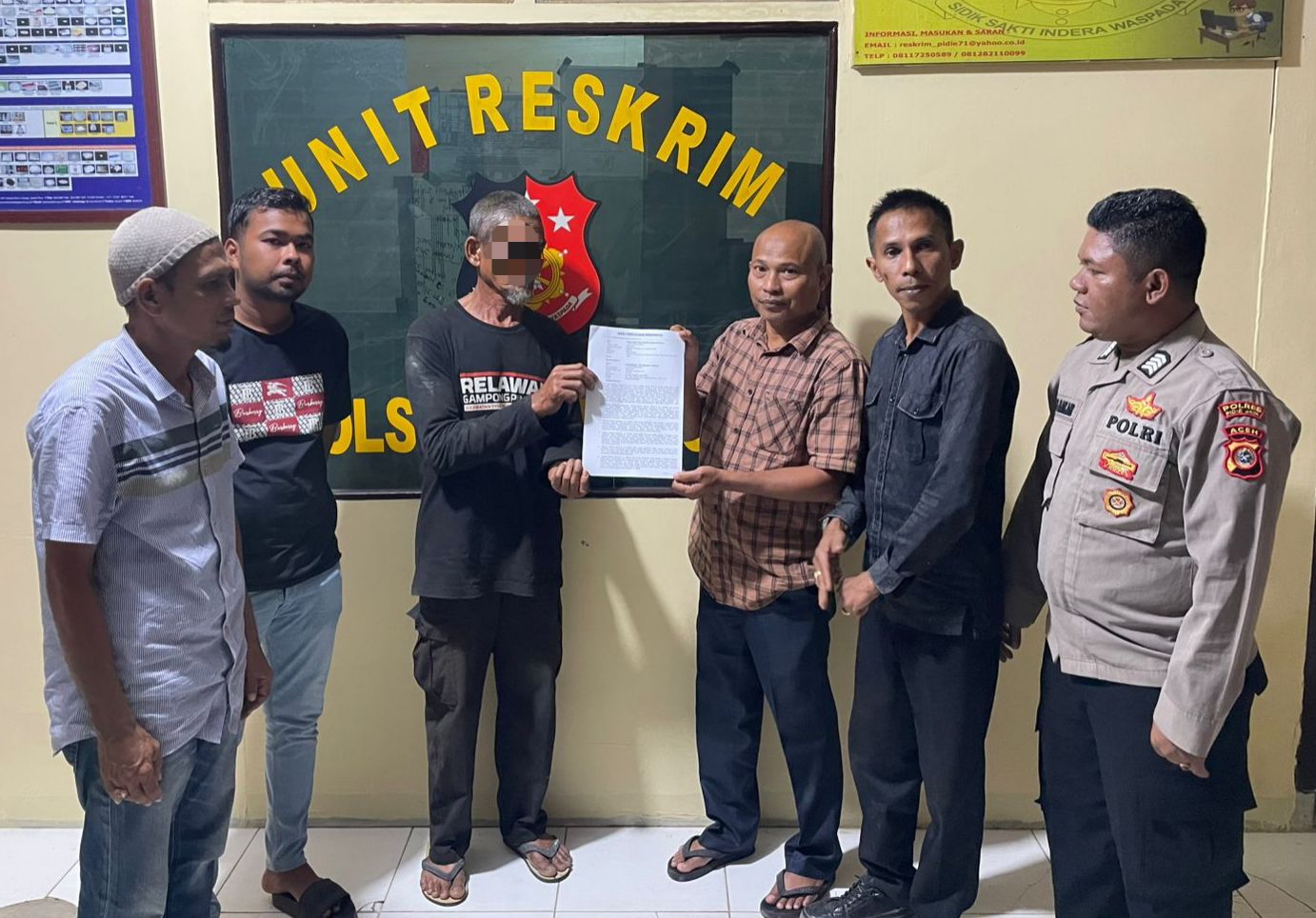 Polsek Meureudu Tempuh Jalur Damai untuk Cegah Konflik Sosial Pasca Kasus Pencurian Aset Pemkab
