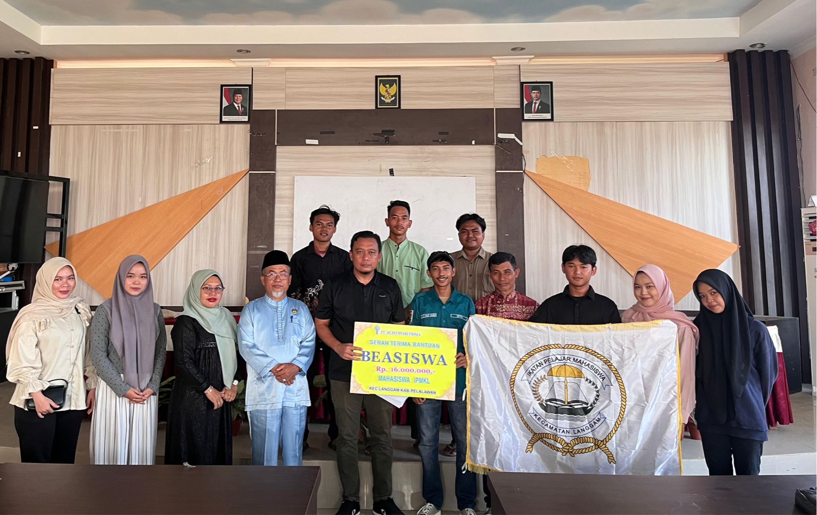 Ketua IPMKL Kawal Realisasi Beasiswa PT Agrita Sari Prima, Penguatan SDM Langgam Untuk Indonesia