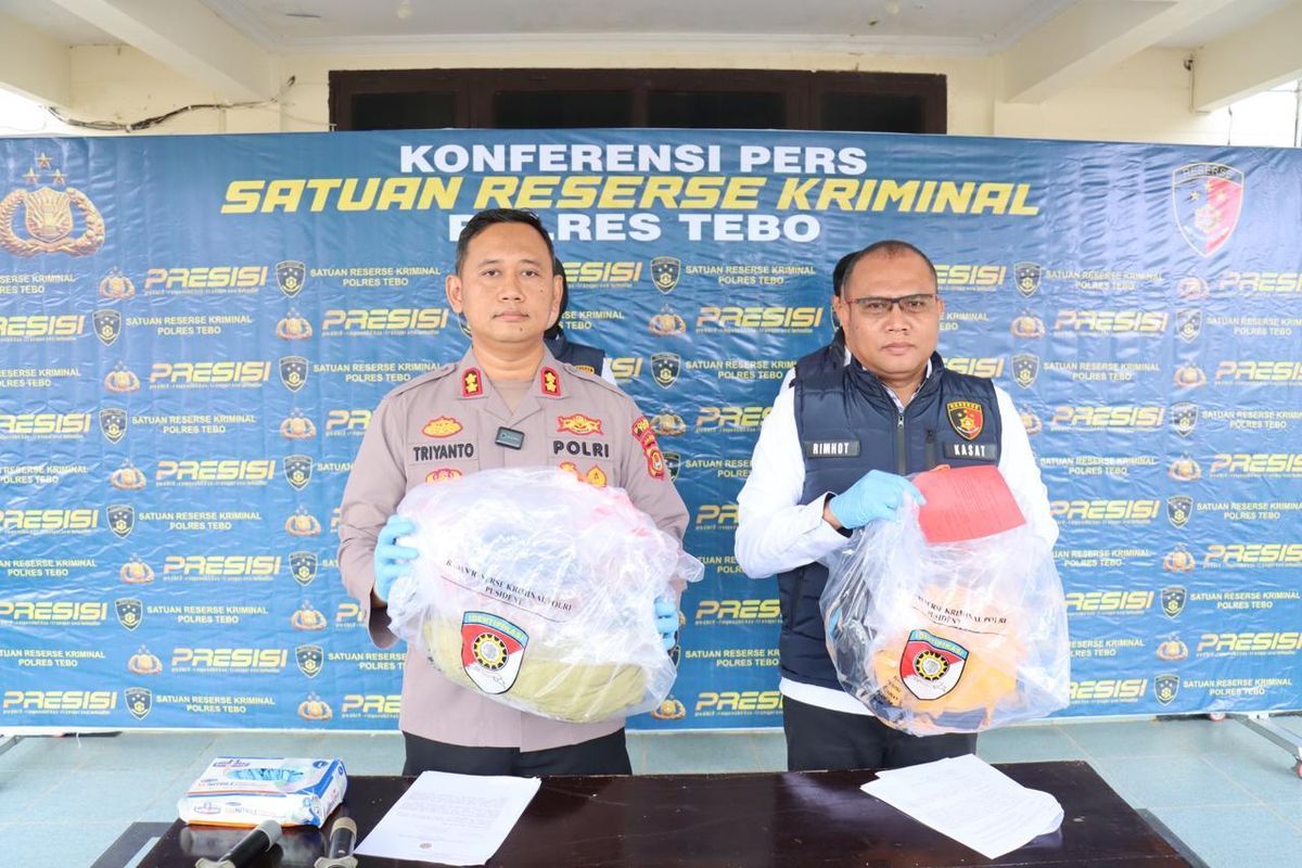 Polisi Tetapkan Dua Tersangka Penganiayaan Ketua BPD Penolak Tambang Emas Ilegal, Keduanya Ditahan