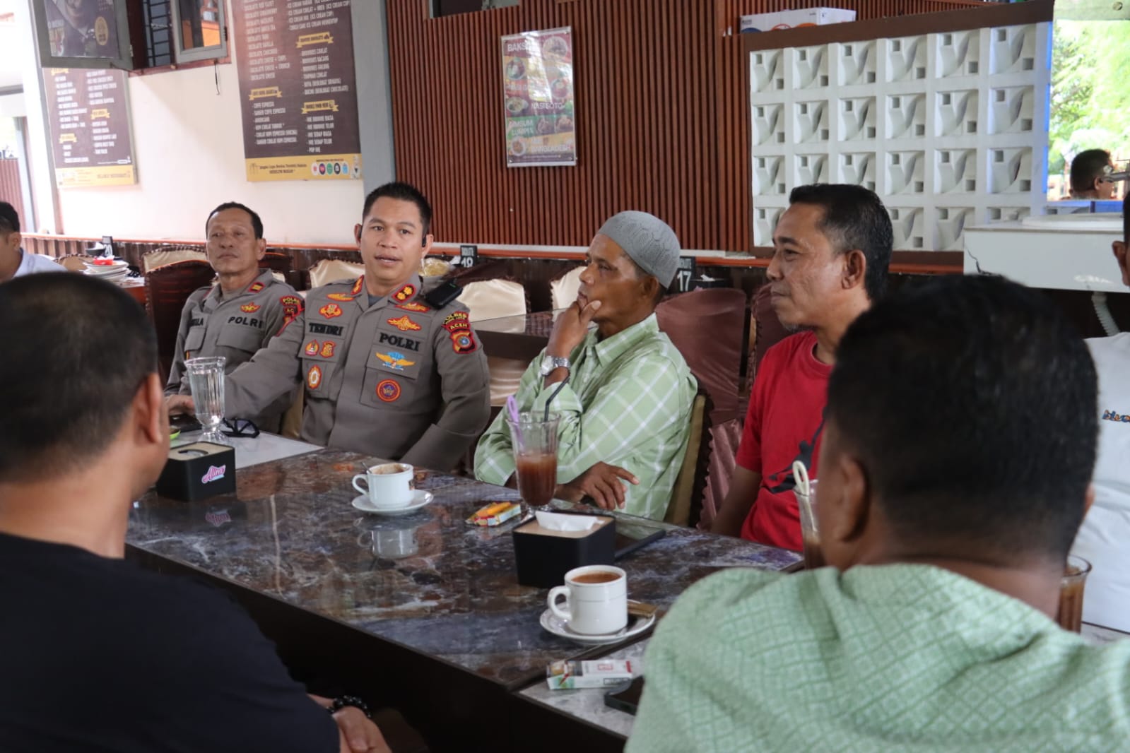 Kapolres Pidie Jaya Rangkul Partai Aceh, Perkuat Komitmen Jaga Daerah Tetap Damai dan Kondusif