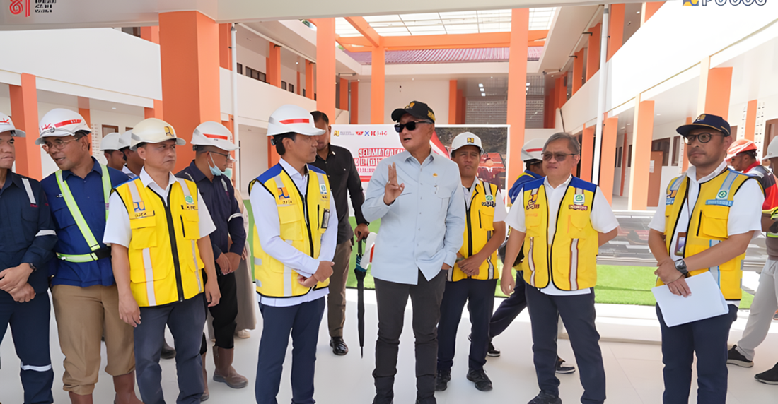 Tinjau Sekolah Rakyat Mamuju, Menteri Dody Targetkan Rampung Akhir Agustus