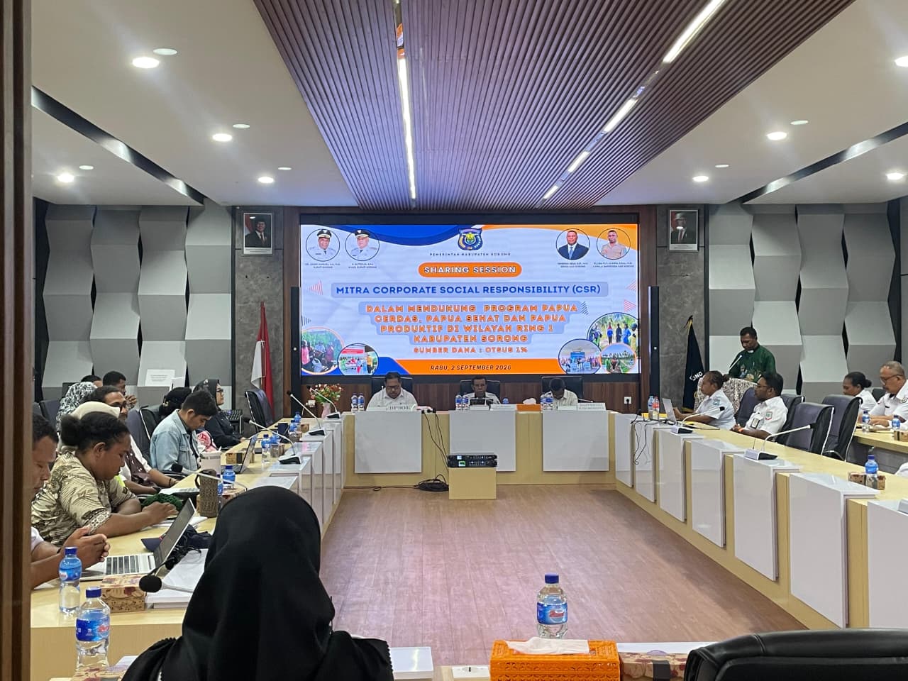 Pemkab Sorong Gandeng Mitra CSR Dorong Papua Cerdas, Papua Sehat dan Papua Produktif