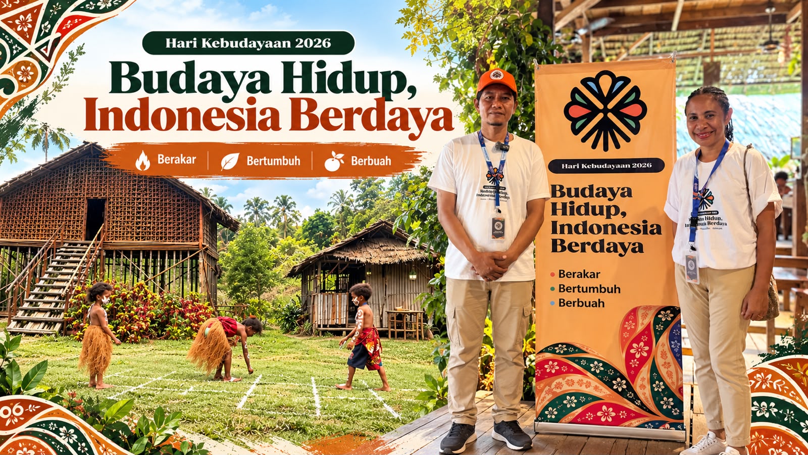 Hari Kebudayaan 2026, Balai Pelestarian Kebudayaan dan Rumah Etnik Ajak Masyarakat Rawat Warisan Bud